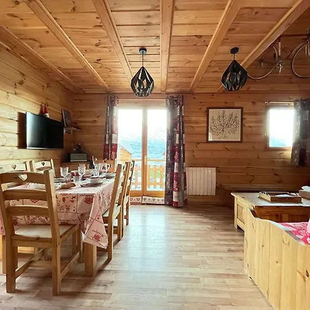 Pierra, Pied Des Pistes - Wifi Gratuit - 2 Parkings Chalet